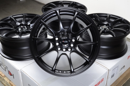 Acura Wheels on 16 Inch Matte Black Automotive Rims 16  Wheels   Set Of 4