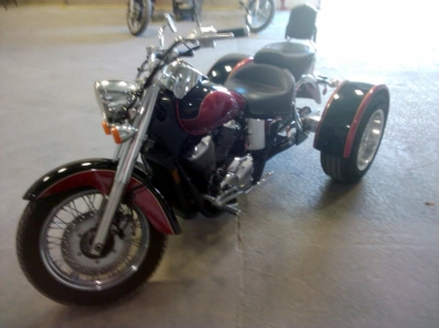 Trike conversion kits for honda shadow motorcycles