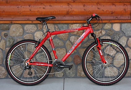 Mountain Bike Brands on High Quality Red 18  24 Speed Shimano Aluminum Mountain Bike