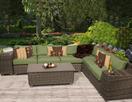 SaferWholesale 2015 Regal 9 Piece Outdoor Wicker Patio Furniture Set