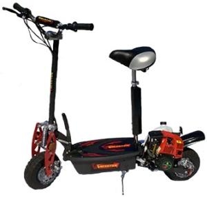 SaferWholesale 49cc Stand Up/Sit Down 4-Stroke Gas Scooter