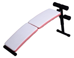 Portable Curved Decline Sit Up / Ab Crunch Bench