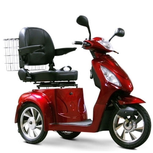 SaferWholesale EW36 Comfort Trike Three-Wheeled Mobility Scooter