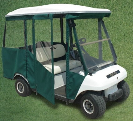 SaferWholesale Club Car DS 2000+ Four Passenger Sunbrella Golf Cart Enclosure