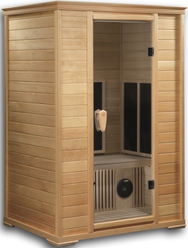 SaferWholesale 2-3 Person Sauna with Carbon Heaters ( INVENTORY BLOWOUT SALE )
