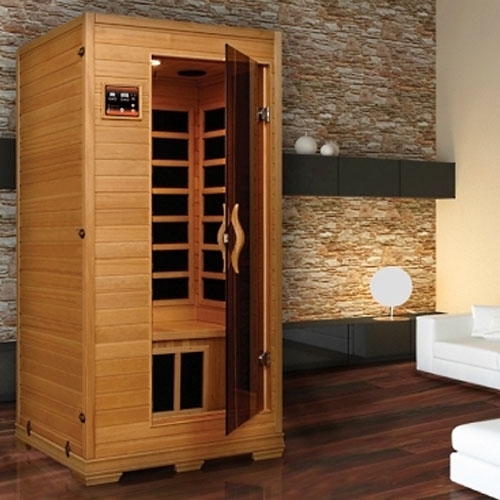 SaferWholesale Studio Classic Color Therapy 1 - 2 Person Sauna with Carbon Heaters