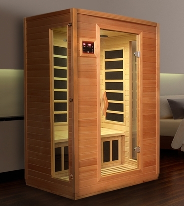 SaferWholesale 2 Person Infrared Sauna with 6 Carbon Heaters