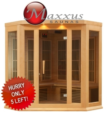 SaferWholesale Maxxus Grand 2-3 Person Infrared Carbon Sauna