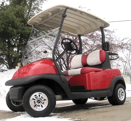 SaferWholesale 48V Club Car Precedent Golf Cart w/ Golf Ball Seats