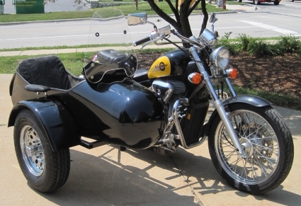 SaferWholesale Standard RocketTeer Side Car Motorcycle Sidecar Kit - Can-Am Models