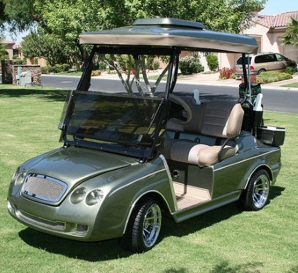 GSI Minty Club Car Precedent Sports Car Electric Golf Cart