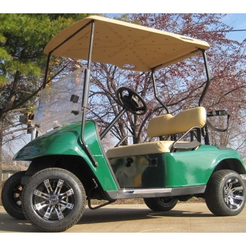 GSI Green EZ-GO 36v Electric Golf Cart w/ Custom Rims & Tires