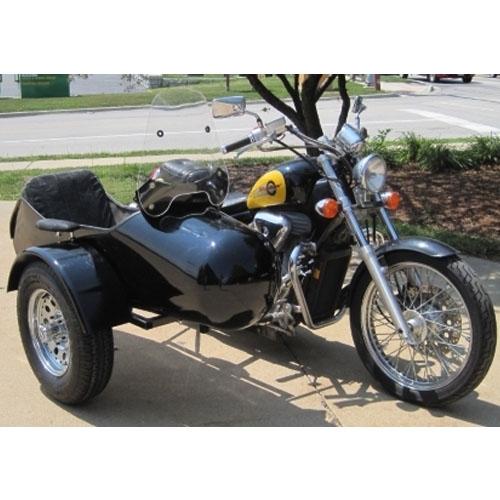 SaferWholesale Standard RocketTeer Side Car Motorcycle Sidecar Kit - Honda Models