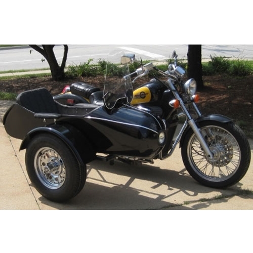 SaferWholesale Classical RocketTeer Side Car Motorcycle Sidecar Kit - Yamaha Models