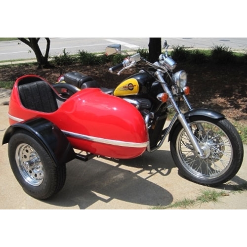SaferWholesale RocketTeer Side Car Motorcycle Sidecar Kit - All Brands