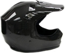 Youth Carbon Fiber Dirt Bike Motocross MX Helmet (DOT Approved)
