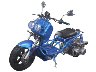 SaferWholesale 2015 Redesigned Maddog 150cc Scooter with LED Lights