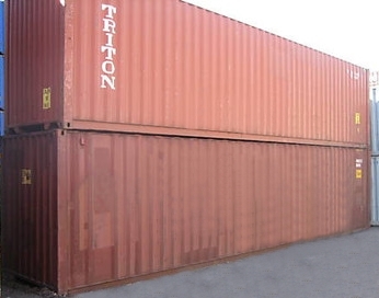 SaferWholesale 40' Used Cargo Shipping Storage Container