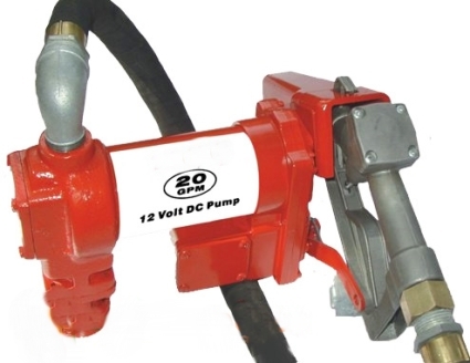 SaferWholesale 20 GPM 12V Fuel Transfer Pump w/ Hose