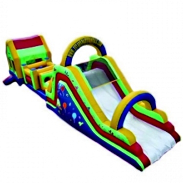SaferWholesale Commercial Grade Inflatable Super Slide Obstacle Course