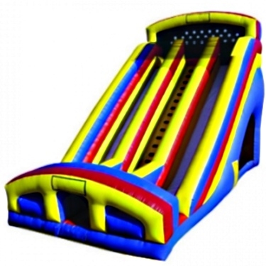 SaferWholesale Commercial Grade Inflatable Deluxe Double Lane Slide