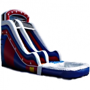 SaferWholesale Commercial Grade Inflatable USA Water Slide