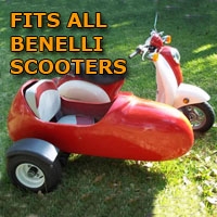 SaferWholesale Benelli Side Car Scooter Moped Sidecar Kit