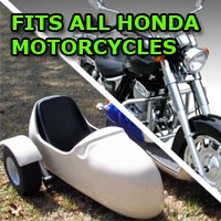 SaferWholesale Honda Side Car Motorcycle Sidecar Kit