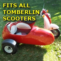 SaferWholesale Tomberlin Side Car Scooter Moped Sidecar Kit