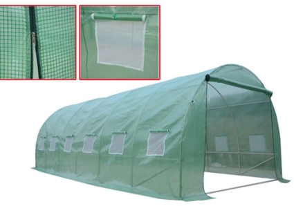 SaferWholesale 19.79.8FT Large Outdoor Portable Garden Green House Shed