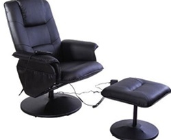 Massaging Chair With Foot Rest