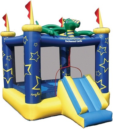 SaferWholesale Dragon Castle Bouncer Bouncy House With Blower