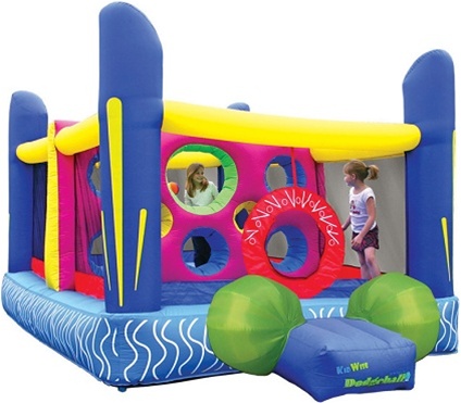 SaferWholesale Jumping Dodge ball Bouncer Bouncy House With Blower