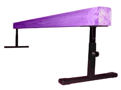 SaferWholesale Purple 8' Gymnastics Balance Adjustable 12