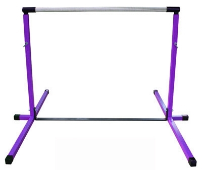 SaferWholesale Purple 3'-5' Adjustable Gymnastics Bar
