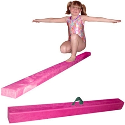 High Quality Pink 12' Gymnastics Folding Beam