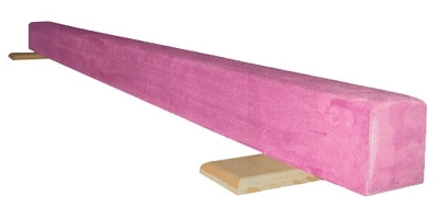 SaferWholesale Pink 8' Gymnastics Balance Low Beam
