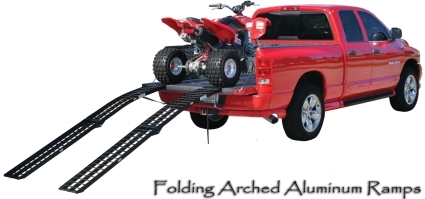 SaferWholesale 9' Folding Arched ATV Ramp