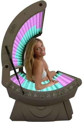 SaferWholesale Introducing The Radiance 32 Bronzing Bed with 70% More Total Power