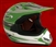 Youth Green Matte Motocross Helmet (DOT Approved)