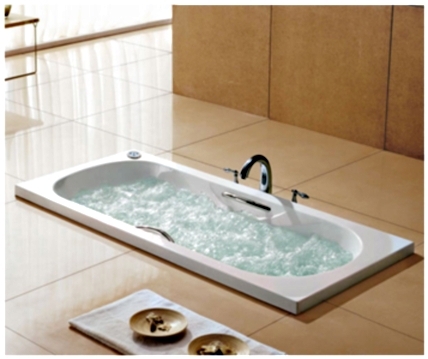SaferWholesale Whisper Royal A1612 Air-Jet Drop-In Jetted Bathtub
