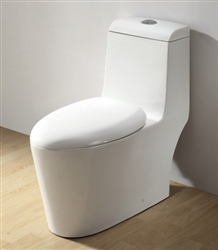 Royal 1042 Dual Flush Contemporary European Toilet