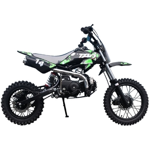 SaferWholesale 110cc DB-14 Semi-Automatic Mid Size Pit Dirt Bike Motorcycle - 29 Inch Seat Height