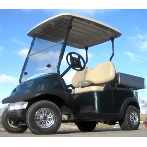 SaferWholesale 48V Club Car Precedent Utility Golf Cart With Aluminum Dump Bed