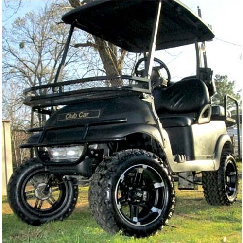 SaferWholesale 48V Black Ops Club Car Precedent Golf Cart