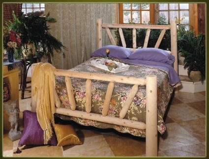 SaferWholesale GoodTimber Rustic Furniture Sunburst Frame Bed