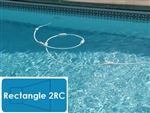 Complete 14'x28' Rectangle 2RC In Ground Swimming Pool Kit with Steel Supports
