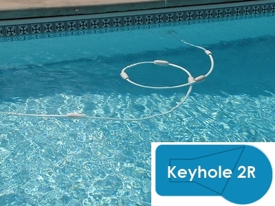 steel shaft and Neptune Complete 16x32 Keyhole 2R InGround Swimming Pool Kit with Steel Supports