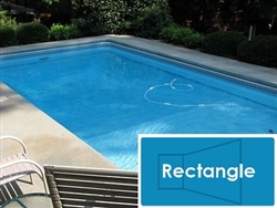 Complete 16'x32' Rectangle InGround Swimming Pool Kit with Polymer Supports