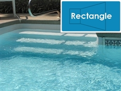 Complete 16'x32' Rectangle InGround Swimming Pool Kit with Steel Supports